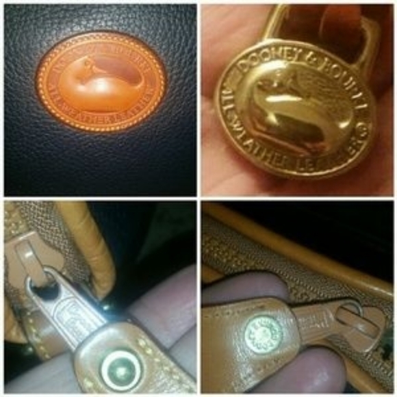 Vtg Dooney & Bourkwe R05 Norfolk case satchel AWL - Picture 8 of 14